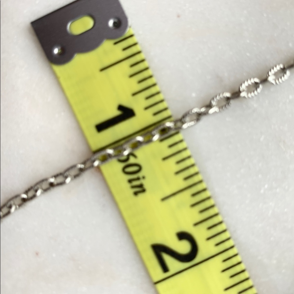 Silver Plated Silver Chains, for Pendants 18 inch - Picture 4 of 7